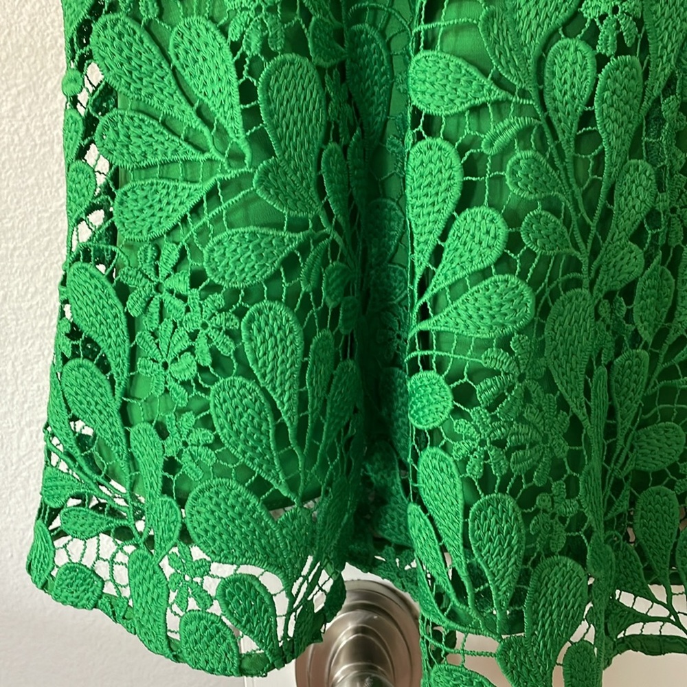 Emerald Green Strapless Dress - Picture 11 of 12